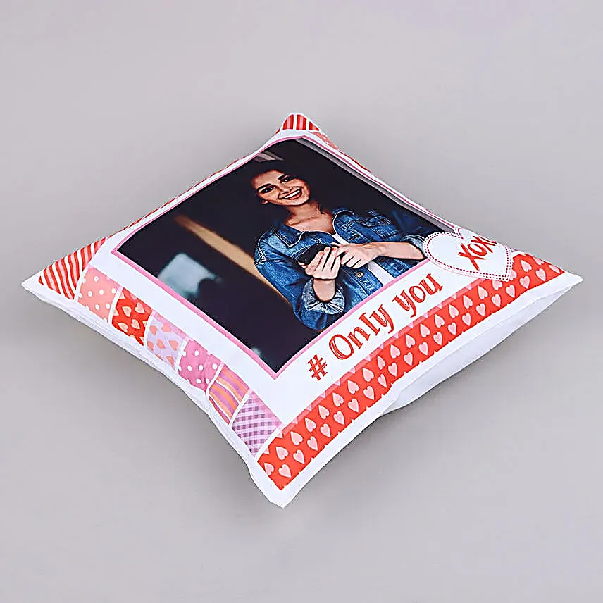 Personalised Only You Valentine Cushion