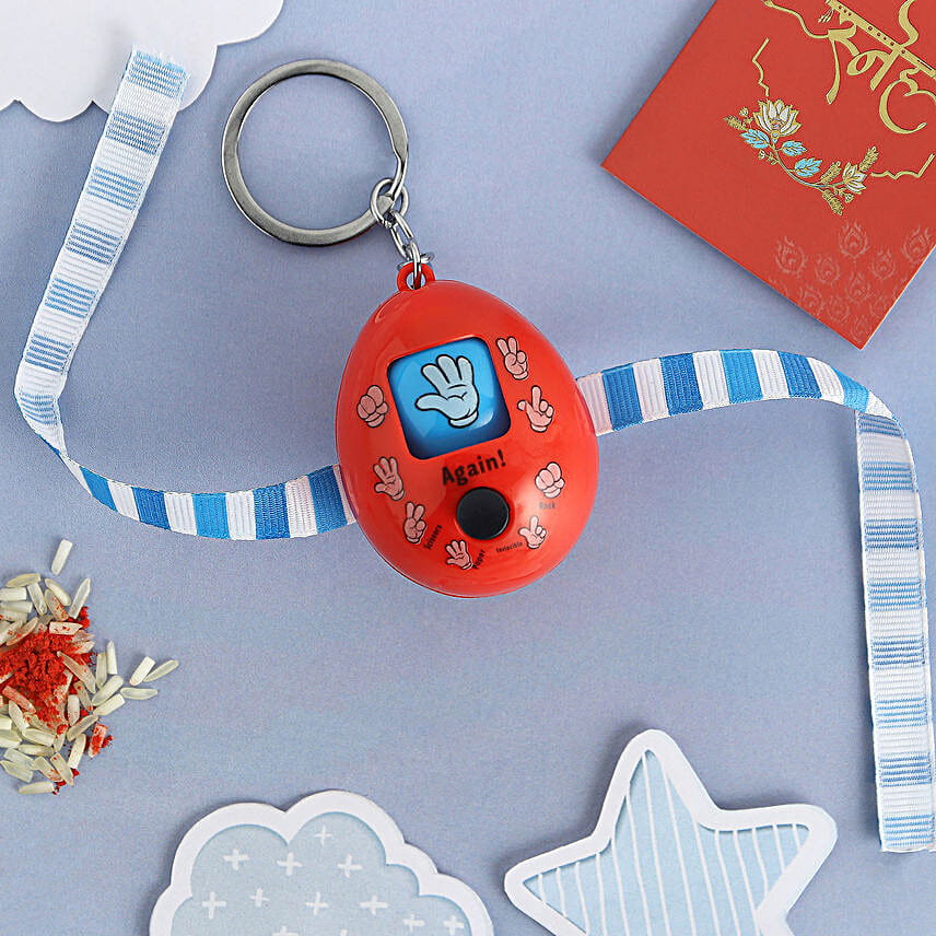Push Button Game Rakhi N Stunt Roller Car