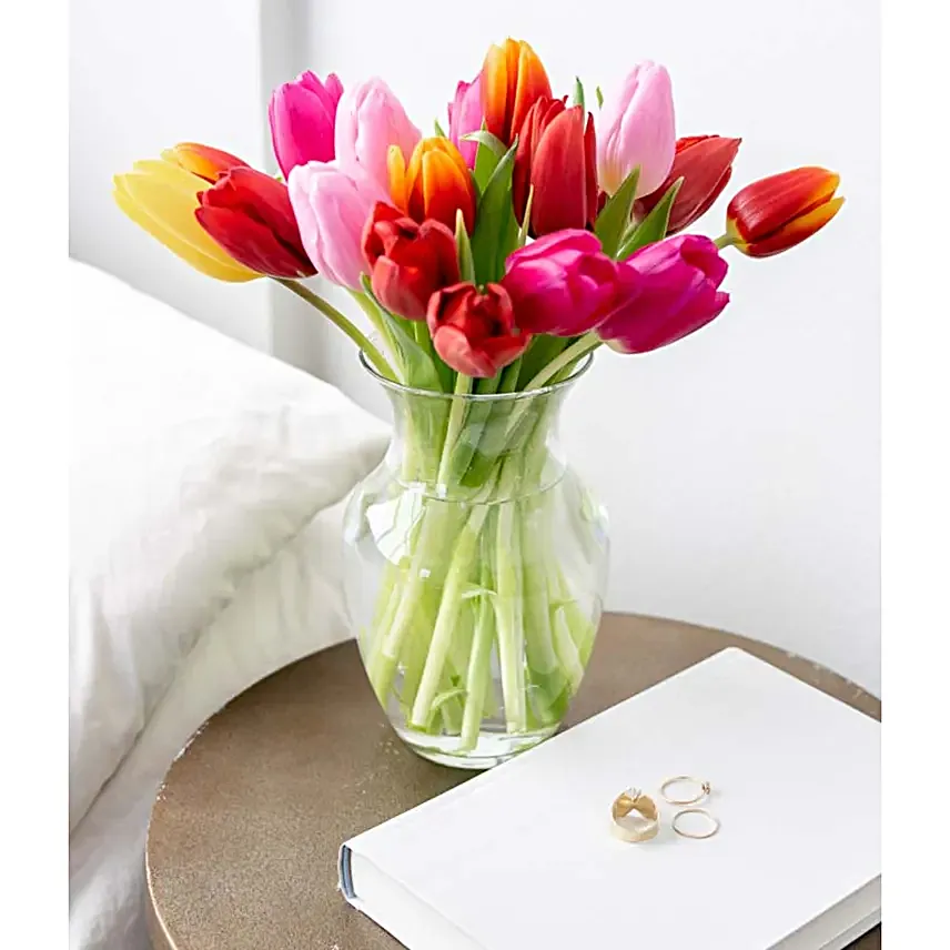 Rainbow Tulip Bouquet 20 Stems
