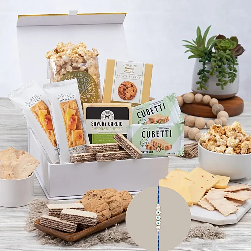 Rudraksha Rakhi N Gourmet Collection
