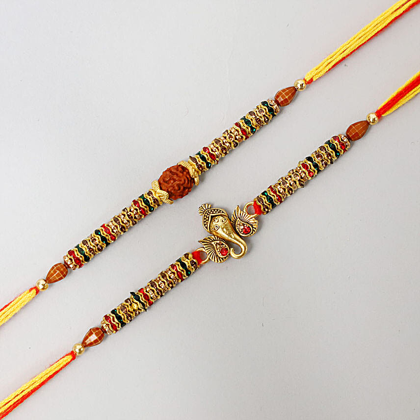 Set of 2 Rakhi and Super Bhai Mug