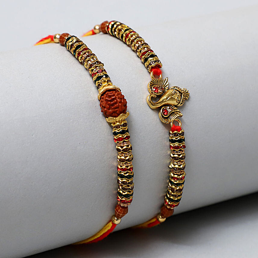 Set of 2 Rakhi and Super Bhai Mug