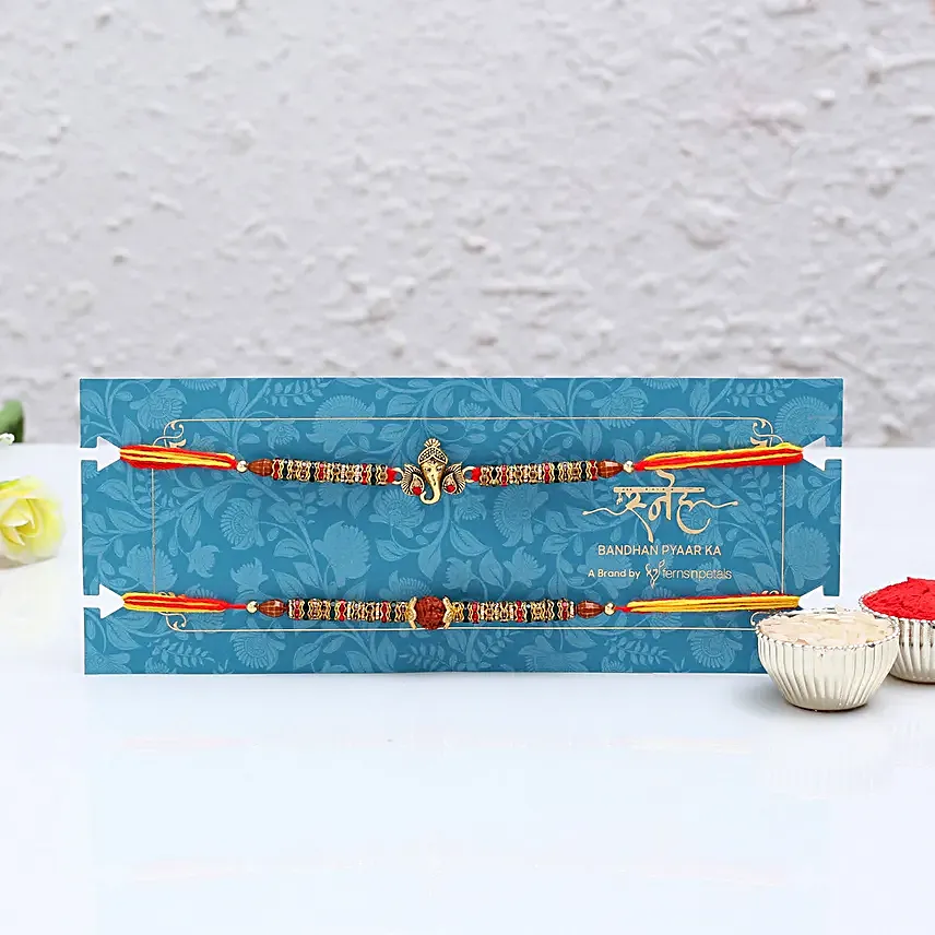 Shree Rakhi Set and Ferrero Rocher