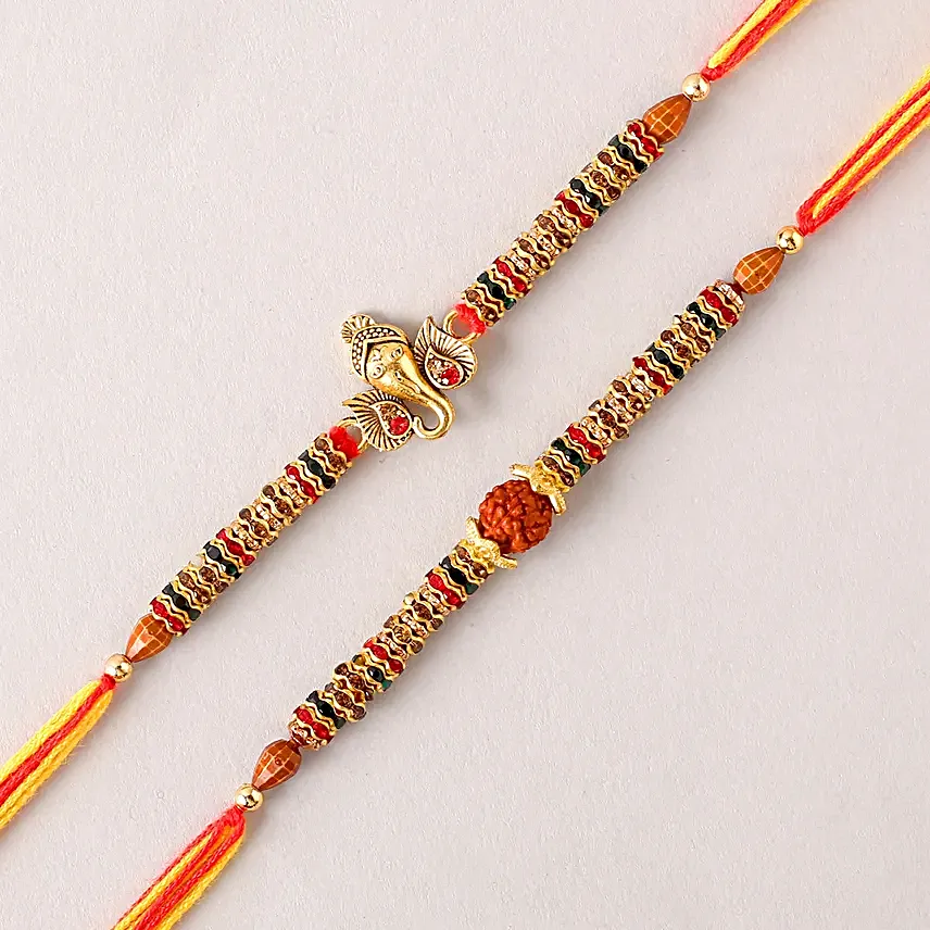 Shree Rakhi Set and Ferrero Rocher