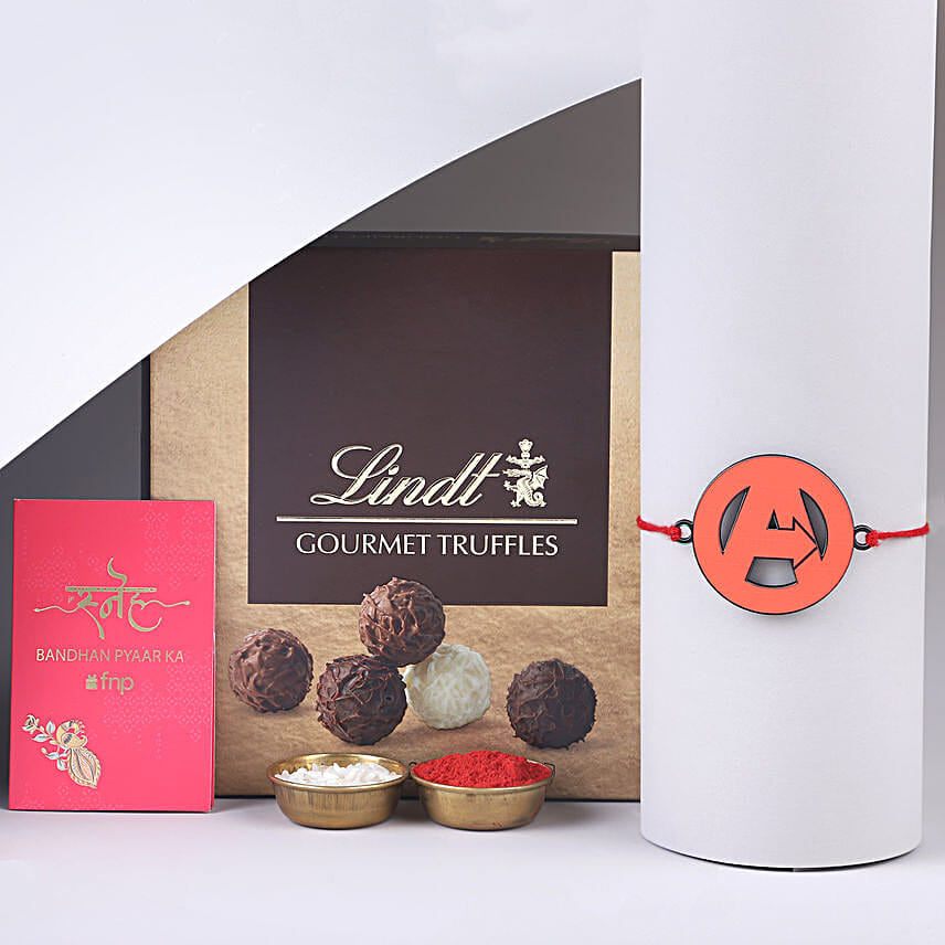 Sneh Avengers Kids Rakhi N Lindt Gourmet Truffles