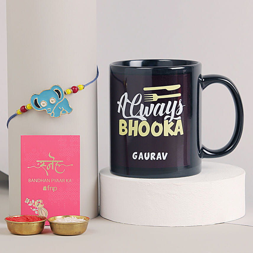 Sneh Cute Appu Kids Rakhi N Customised Mug