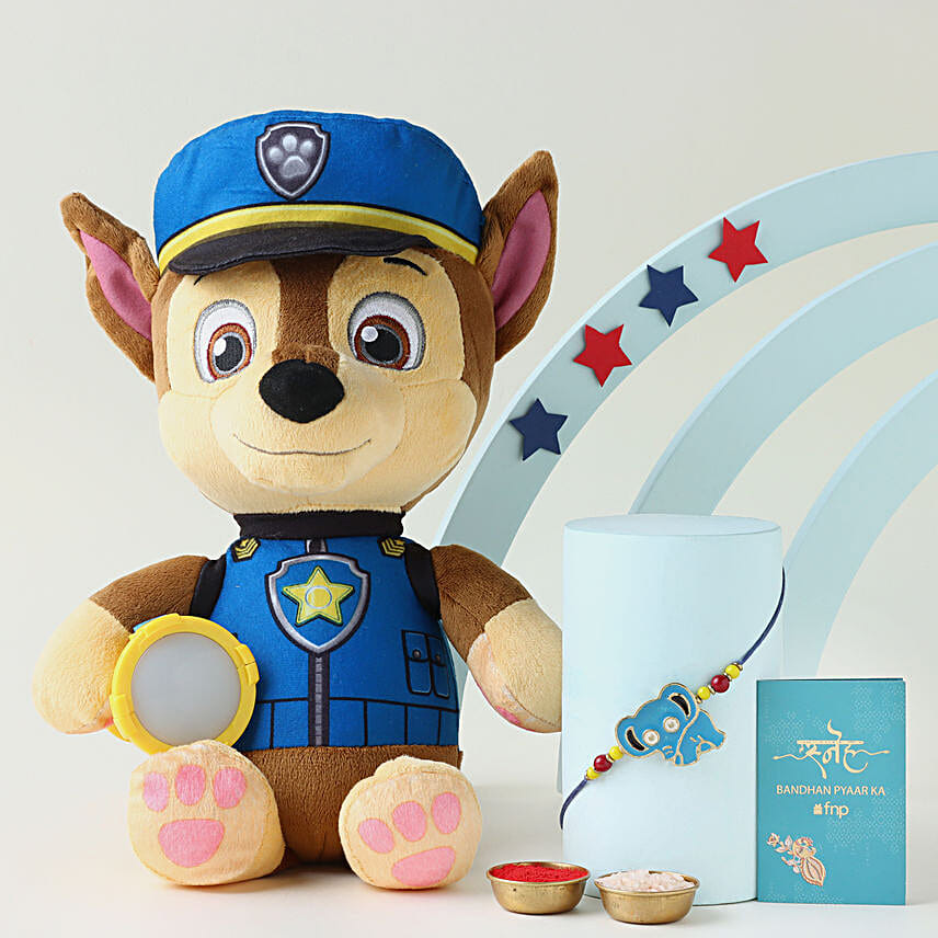 Sneh Cute Appu Kids Rakhi N Paw Patrol Plush Toy