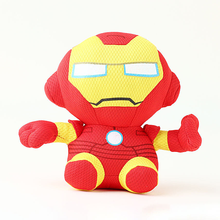 Sneh Ironman Marvel Rakhi N Plushy Toy with Chocolate Delight