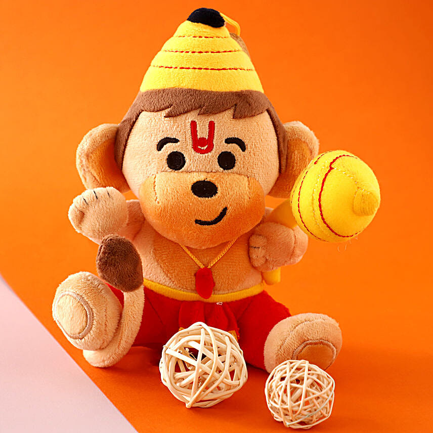 Sneh Kids Designer Hulk Rakhi & Lord Hanuman Toy