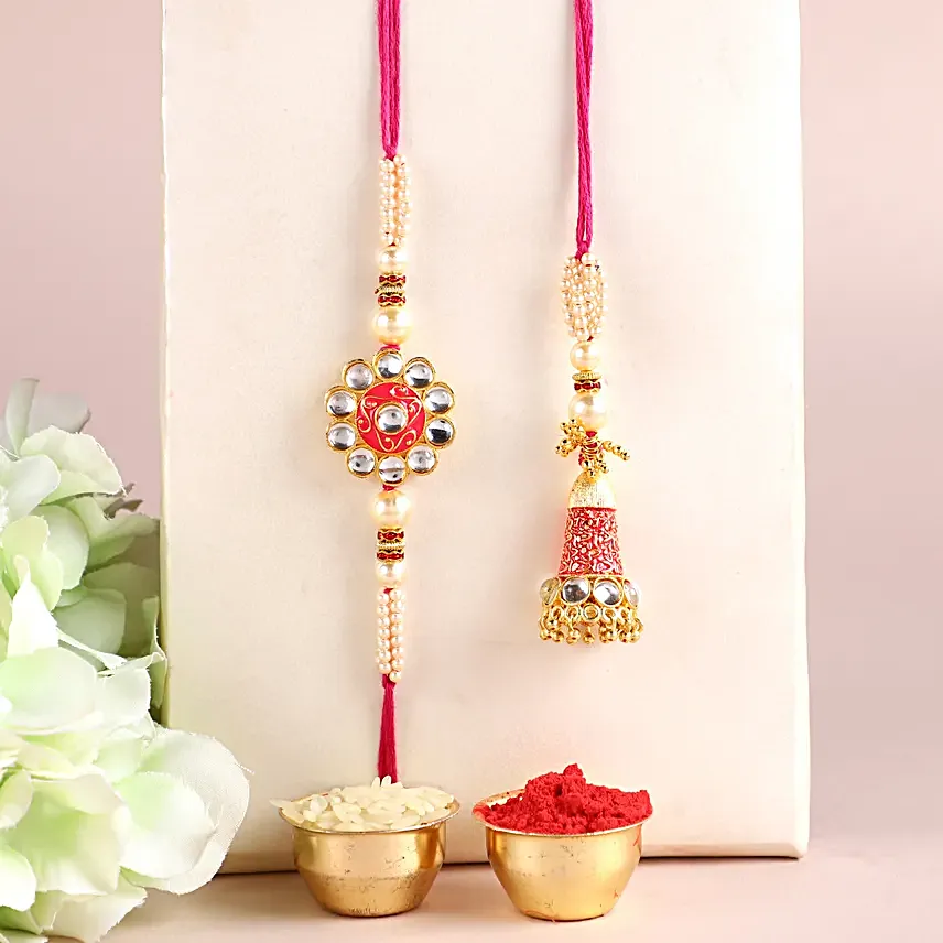 Sneh Meenakari Bhaiya Bhabhi Rakhi N Delectable Chocolate Treat