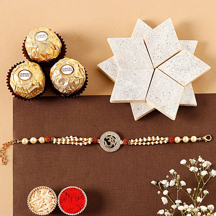 Sneh Om Pearl Rakhi & Sweet Delights