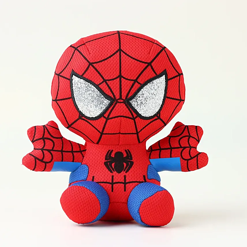 Sneh Spiderman Marvel Rakhi N Plush Toy N Chocolate Delight