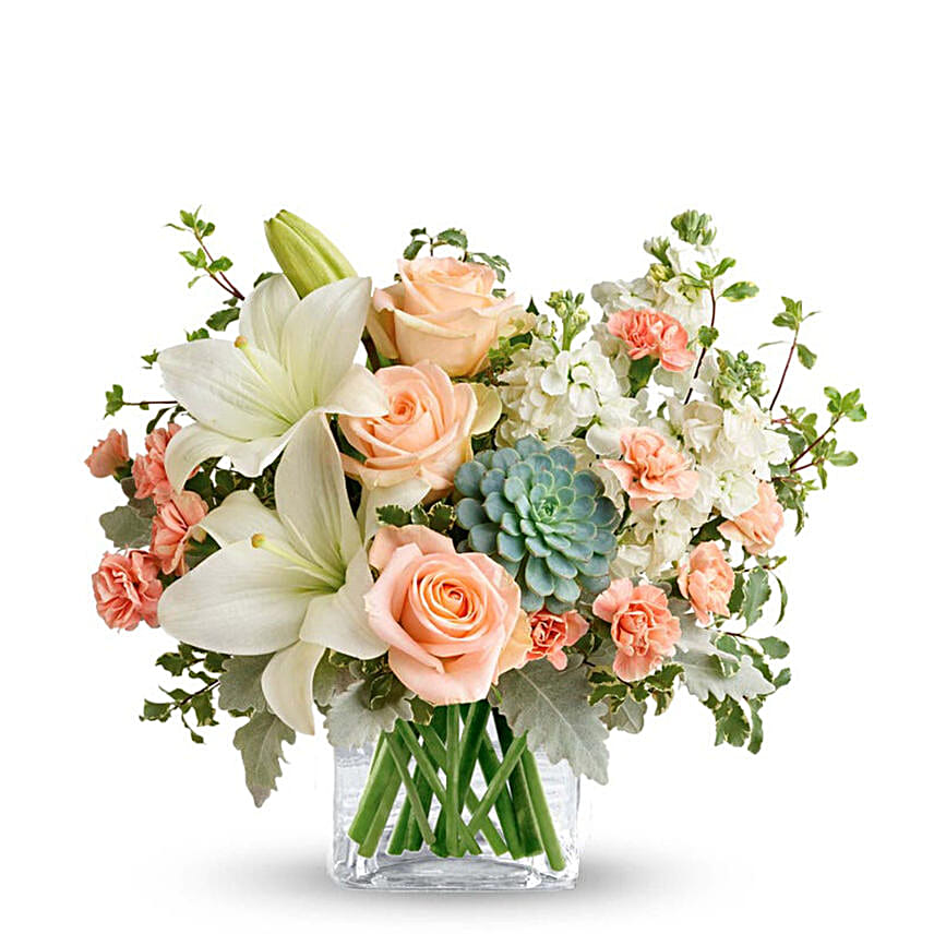 Southern Peach Bouquet Deluxe