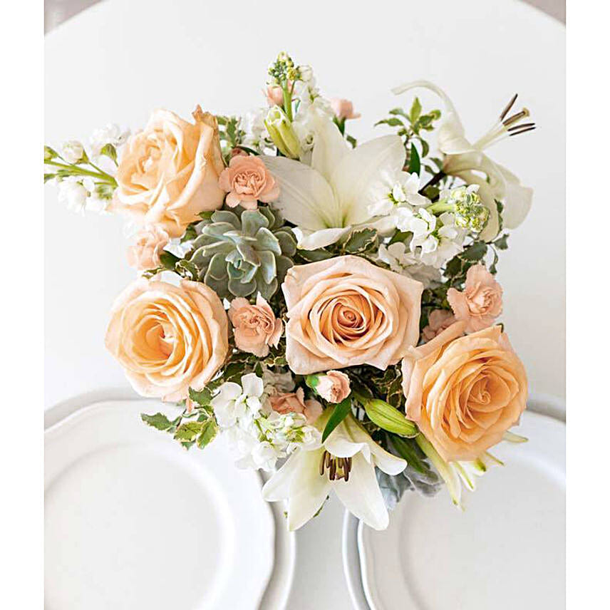 Southern Peach Bouquet Deluxe