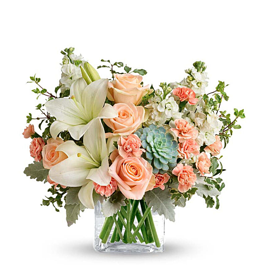 Southern Peach Bouquet Premium