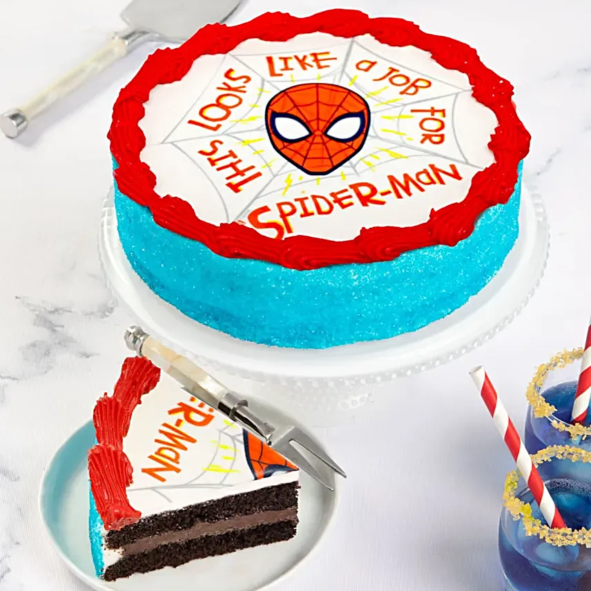 Spider Man Cake