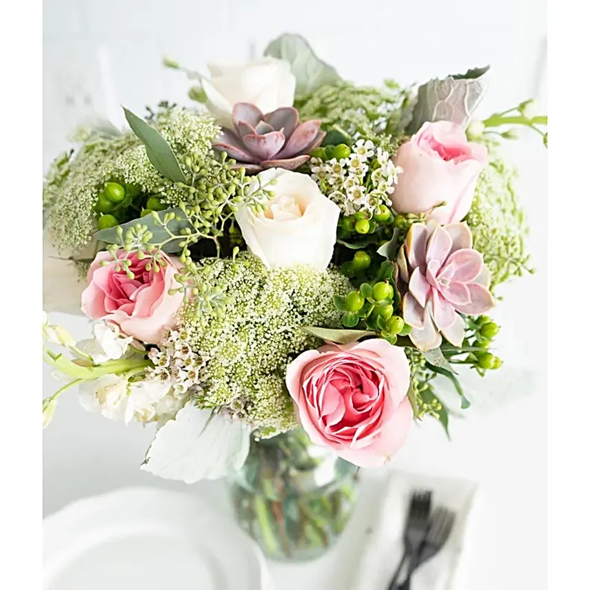 Sweet For You Succulent Bouquet