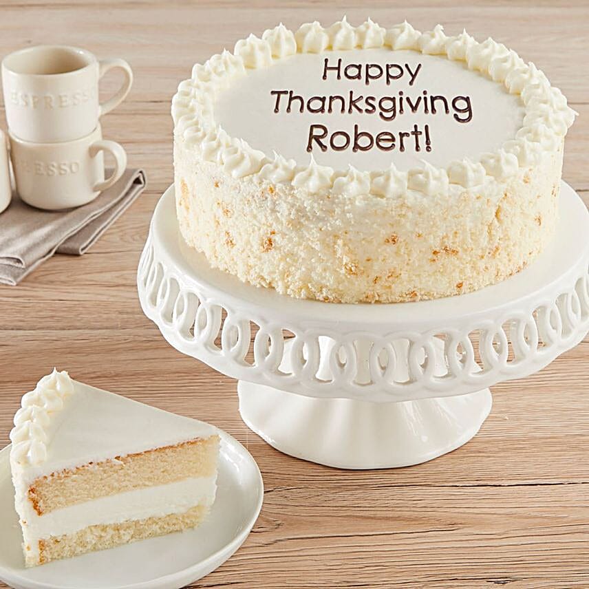 Vanilla Cake With Personalization