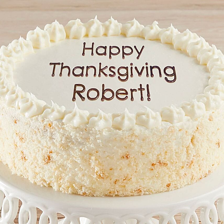 Vanilla Cake With Personalization