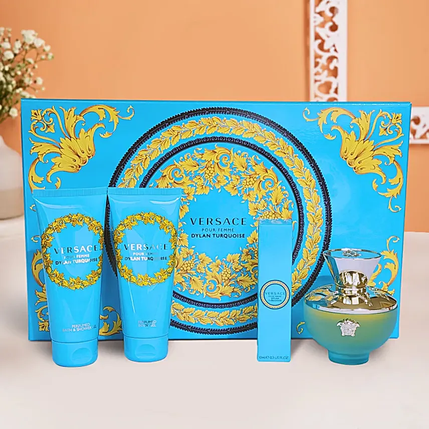 Versace Turquoise Bliss Set For Her