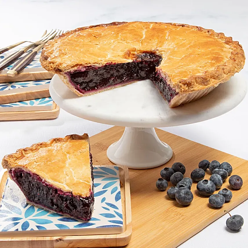 Yummilicious Blueberry Pie