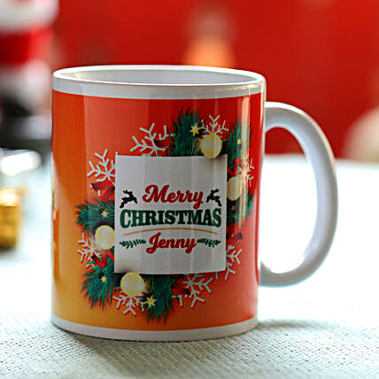 Merry Christmas Printed Coffee Mug Online