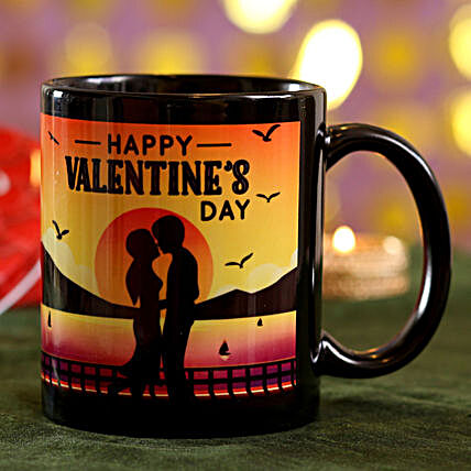 happy valentine's day printed mug online