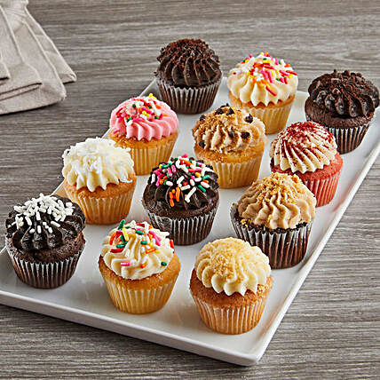 Mini Assorted Gourmet Cupcakes:Cup Cakes for USA