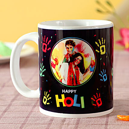printed coffee mug for holi online