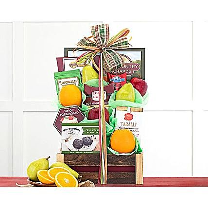 Wine Country Fruit and Favorites:Send Friendship Day Gifts to USA