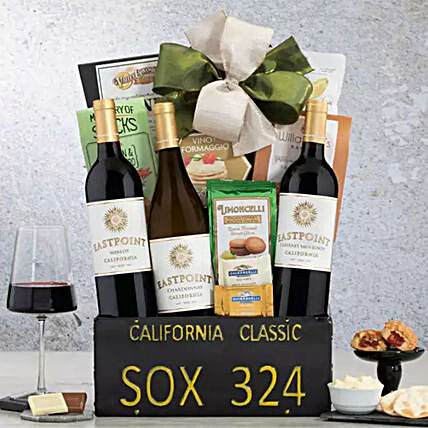 California Classic Gift Basket:Send Gifts to Santa Clara