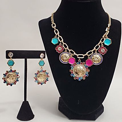 Statement Necklace And Jewelry Gift Set:Send Jewellery to USA