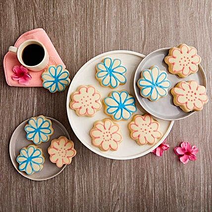 Easter Special Flower Shape Assorted Butter Cookies