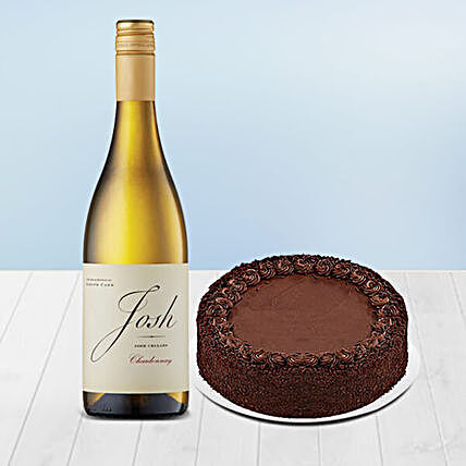 Tempting Chocolate Cake With Josh Cellars Wine
