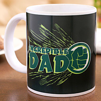 Marvel Incredible Dad Printed Mug
