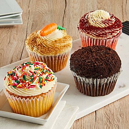 Assorted Jumbo Cup Cakes 4:Cupcake Delivery In USA