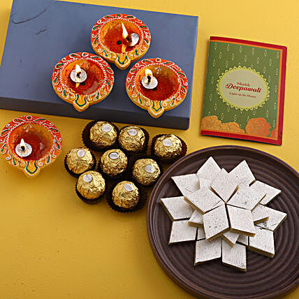 Happy Diwali Sweet Hamper:Diwali Sweets  USA