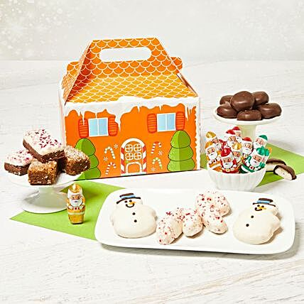 Merry Christmas Gingerbread Snack Box
