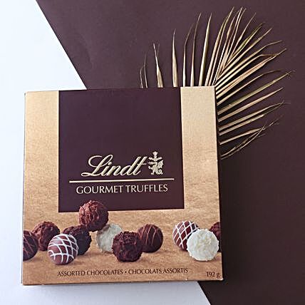 Lindt Gourmet Truffles Gift Box:Chocolate Delivery in USA