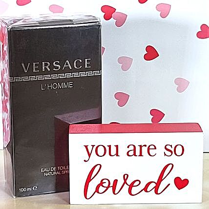 You Are So Loved Décor With Versace Spray