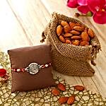 Om Dial Rakhi with Almonds