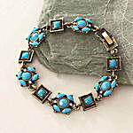Blue Beads Antique Bracelet