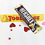 Toblerone N Hersheys Combo