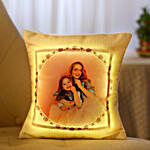 Personalized Cool Yellow LED Cushion