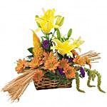 Floral Beauty Basket