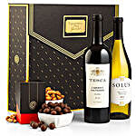 Black And Gold Wine Tasting Gift