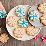 Mothers Day Flower Cookies
