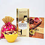 Ferrero Rocher And Mixed Nuts Diwali Combo