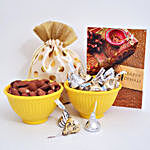 Sweet Hersheys Kisses Almonds Diwali Gift