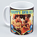 Personalised White Happy Diwali Mug